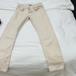 Zara Beige Denim Pants
